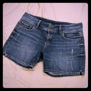 RARE Victoria Secret Distressed Jean Shorts